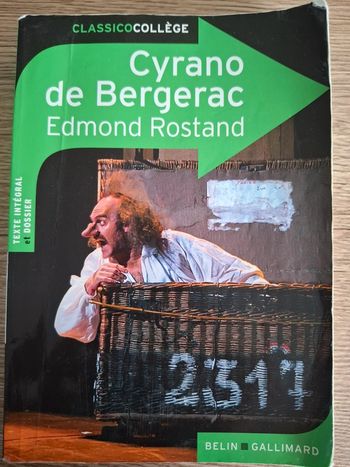 Livre collège Cyrano de Bergerac