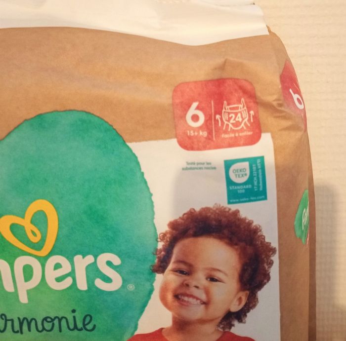 Lot couches Pampers harmonie Pants taille 6 - photo numéro 2