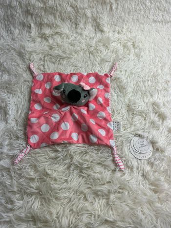 Doudou plat rose earth nymph