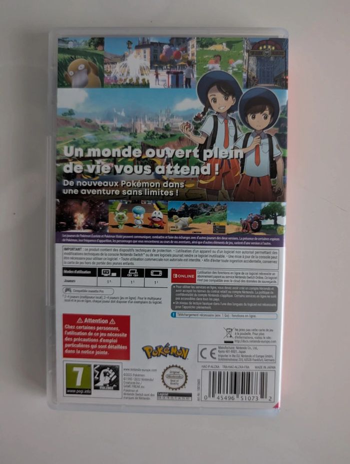 Pokémon écarlate switch - photo numéro 2