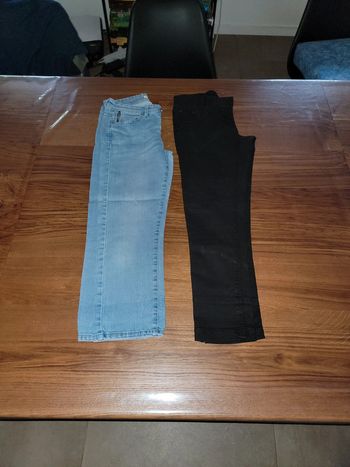 Lot de 2 pantacourt femme 38