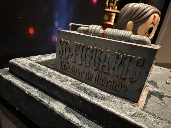 Diorama rooftop béton pour Funko Pop John Wick - photo numéro 4