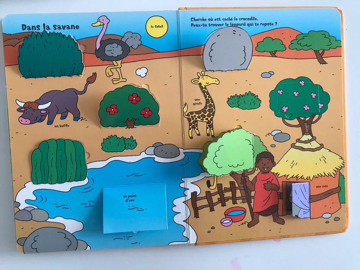 Livre enfants sur les animaux (avec volets à soulever) - photo numéro 4