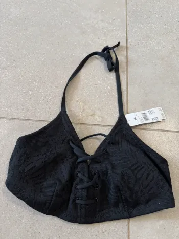 Haut de maillot de bain noir U bali swim top taille 36, valeur 15€