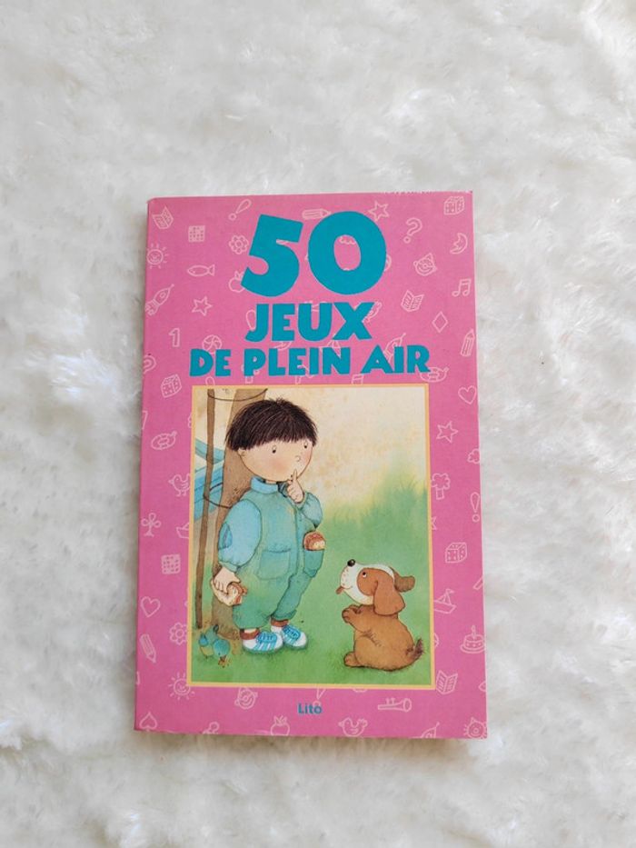 Livre :50 jeux de plein air