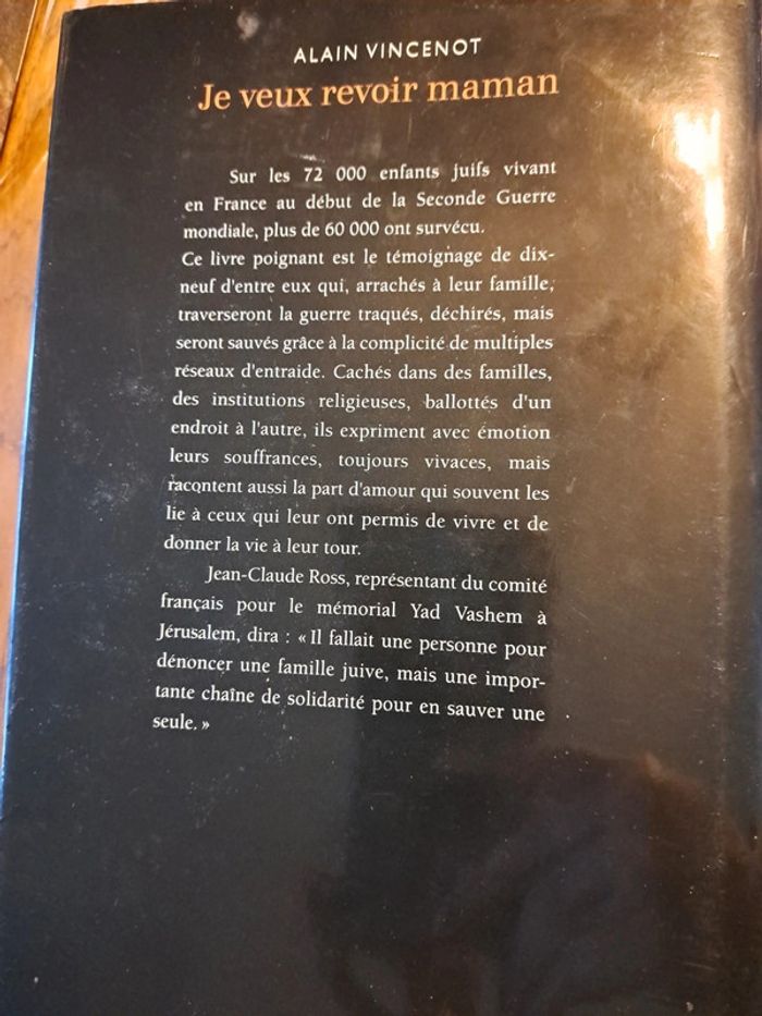 Livre Je veux revoir maman - photo numéro 2