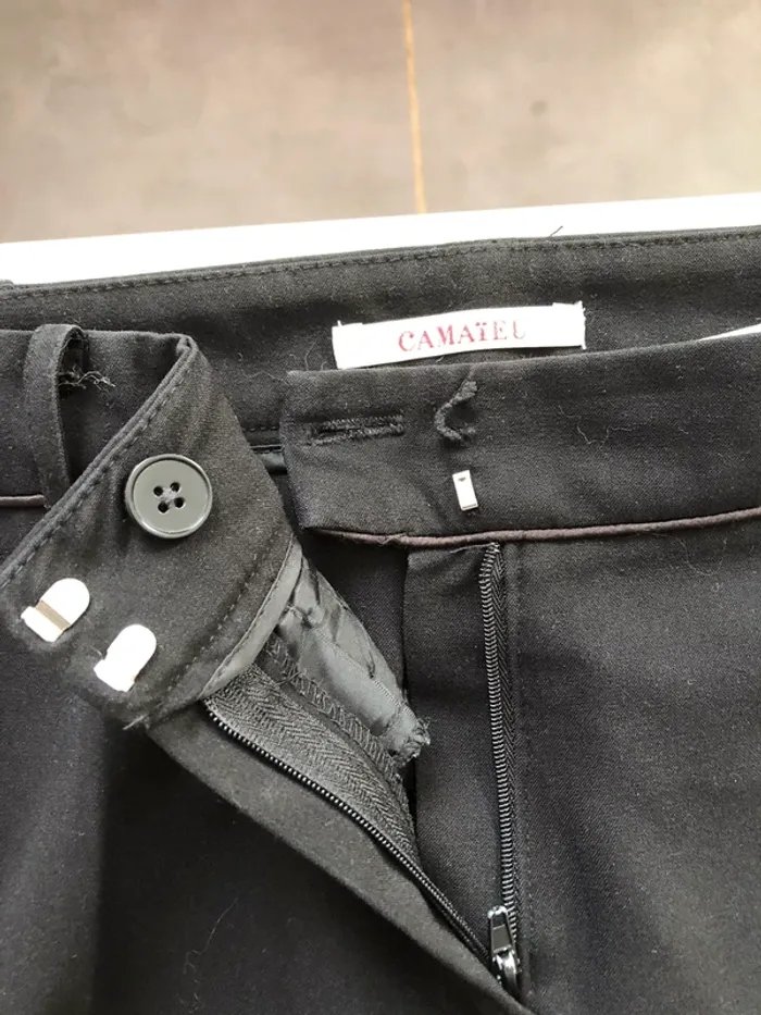Pantalon tailleur noir - photo numéro 3
