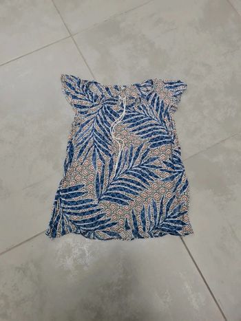 Top été fleuris taille 38