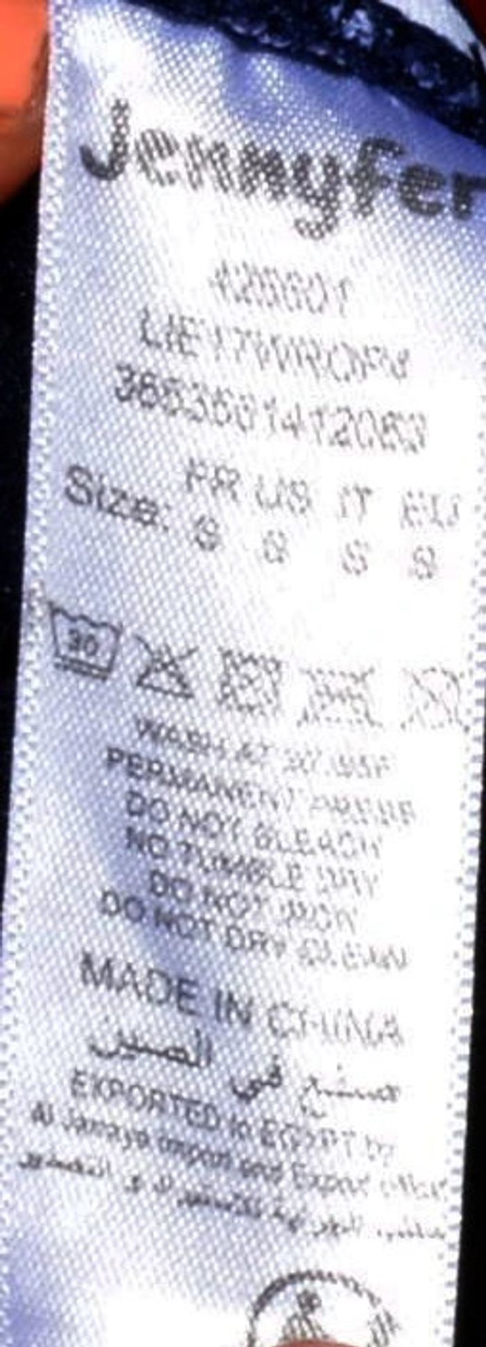 Ensemble maillot de bain 2 pièces haut taille 44 et bas taille S bleu marine rayures blanches - photo numéro 3