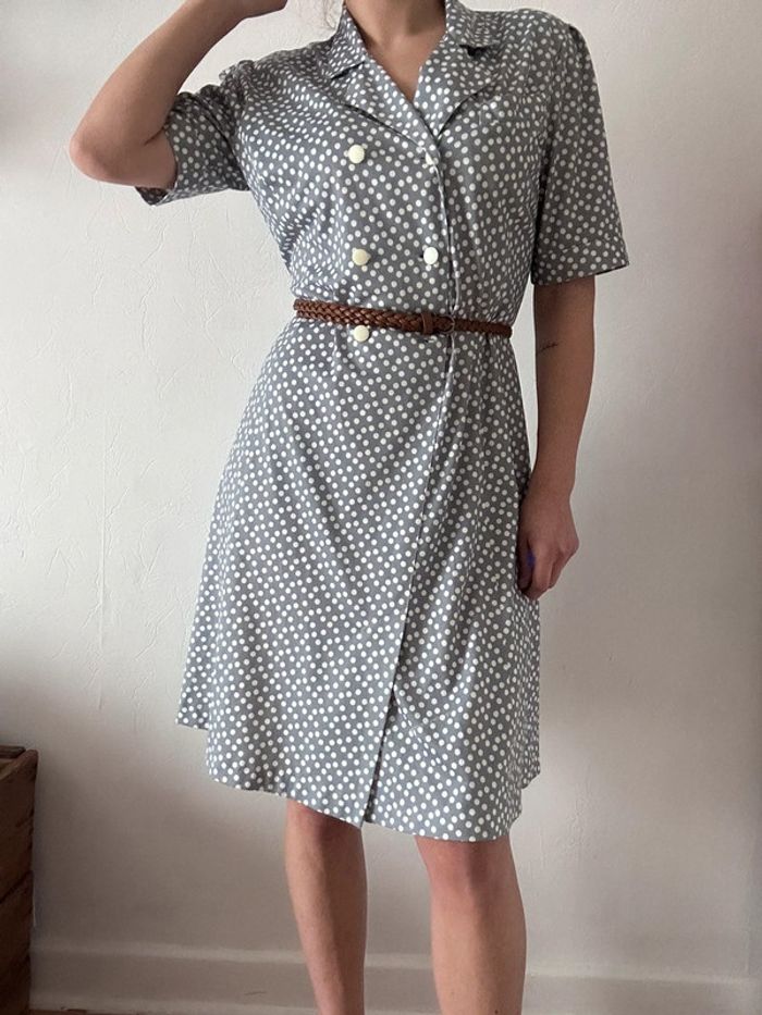 Robe à pois rétro - photo numéro 4