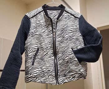 Veste zébrée Mango T36