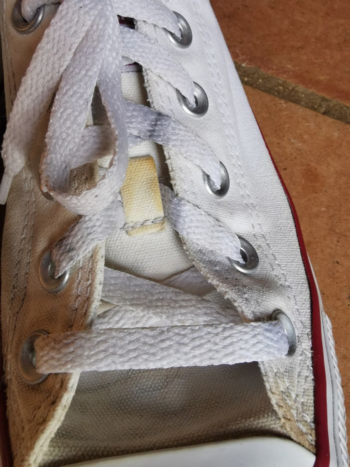 Converses baskets basses en tissu pointure 36,5 - photo numéro 11