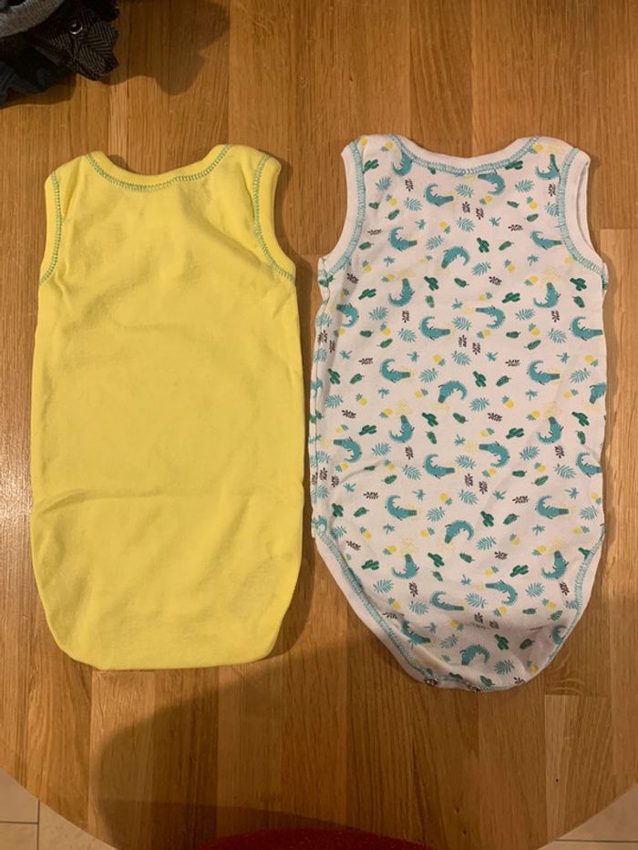 2 body Absorba 6 mois - 68 cm - photo numéro 2