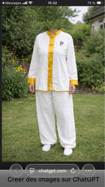 Tenue de Taishi taille 1m60