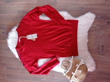 Neuf Kaporal pull rouge 12 ans