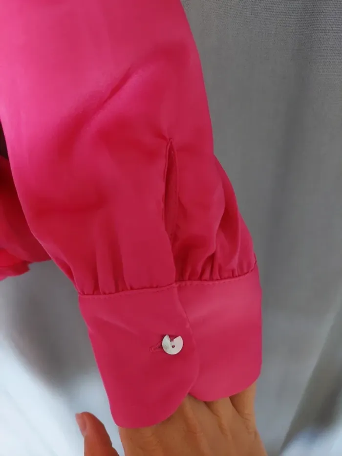Chemise fuchsia Kiabi – Taille M – Très bon état - photo numéro 4