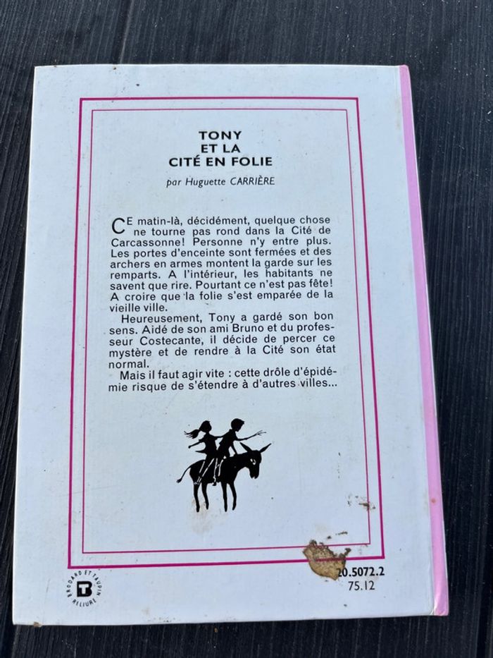 Livre Tony et la cité en folie - photo numéro 3