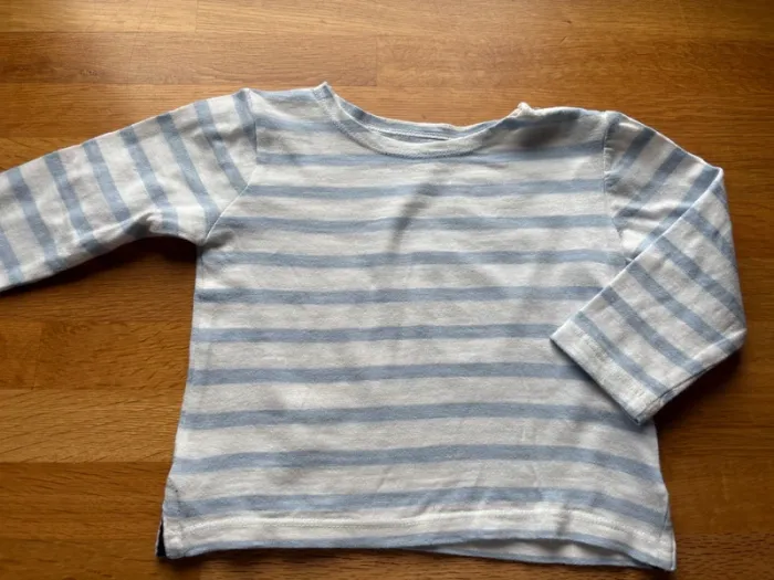 T-shirt ML Bout’chou 12 mois garçon