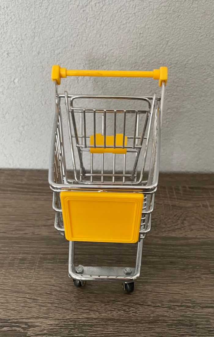 Petit caddie métallique chariot - photo numéro 3