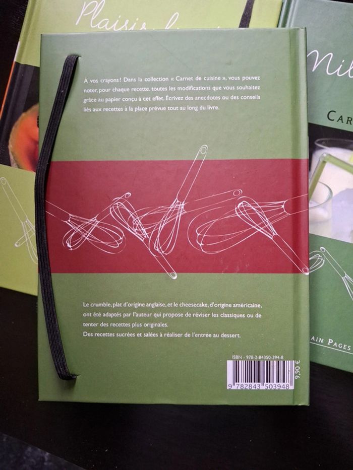 Lot de 3 livres série Carnet de cuisine - photo numéro 3