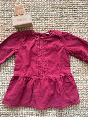 Robe velours côtelé Esprit 6mois / 68cm
