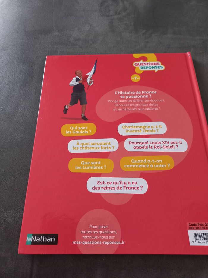 Livre questions réponses l histoire de france nathan 7 ans - photo numéro 2
