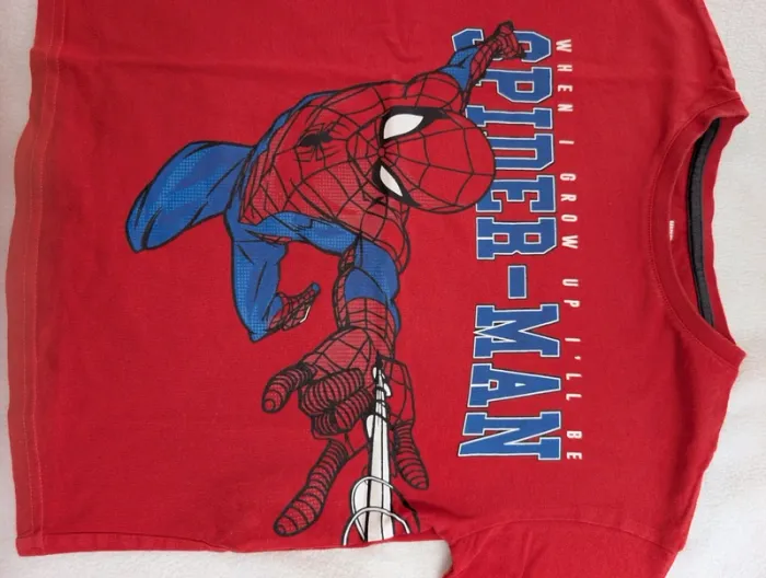 Tee-shirt spiderman 8 ans - photo numéro 2
