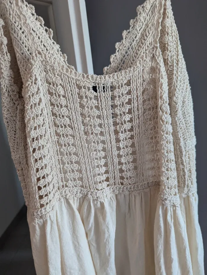 Robe longue Crochet Kiabi - photo numéro 4
