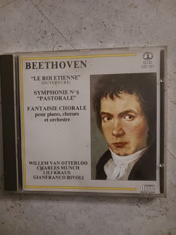 CD Beethoven Le roi Etienne Symphonie n°6 fantaisie chorale