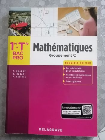 Manuel Maths bac pro