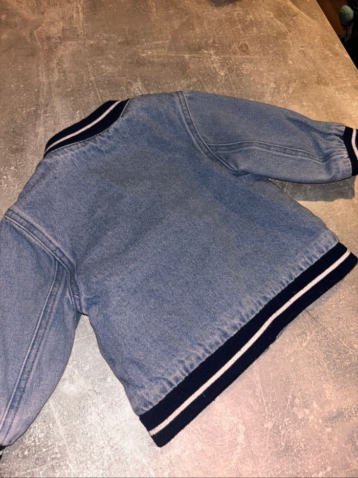 Veste en jean 12 mois - photo numéro 2