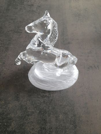 Cheval en verre