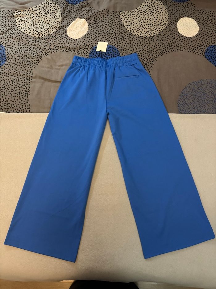 Ensemble Les Tropeziennes jaune + pantalon Ichi bleu - photo numéro 7