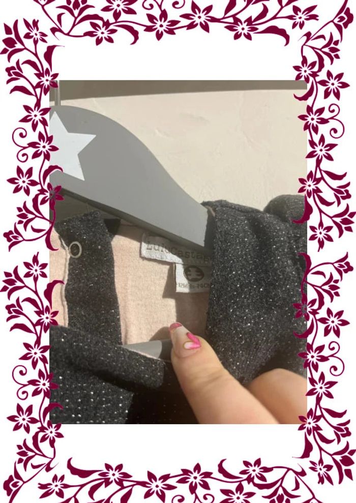 Robe pailletée 12 mois - photo numéro 4