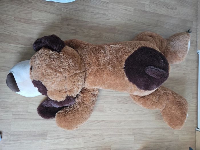 Peluche chien xl