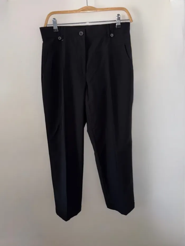 Pantalon noir habillé femme FREC taille 44 en très bon état - photo numéro 5