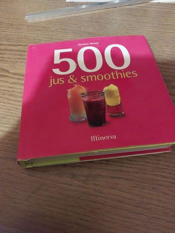 Livre de recettes  500 jus&smoothier