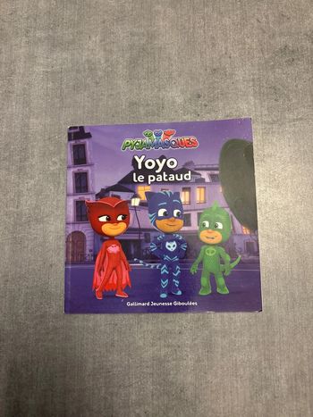 Livre Pyjamasques yo-yo le pataud