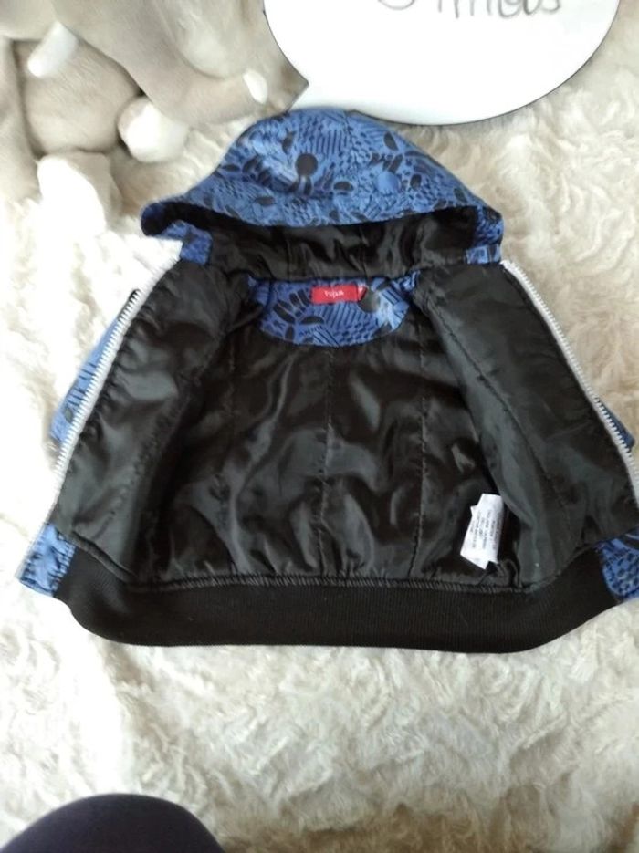 Veste blouson imperméable avec capuche Garçon 6 mois Tissaia - photo numéro 9