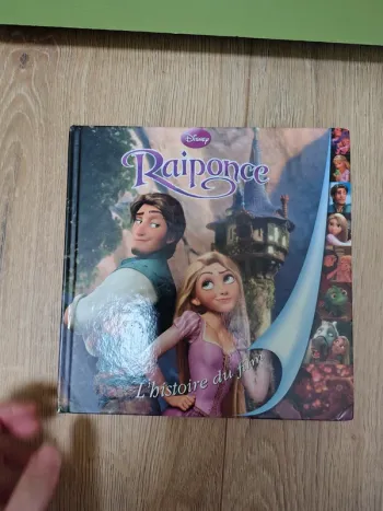Livre Disney Raiponce l historie du film