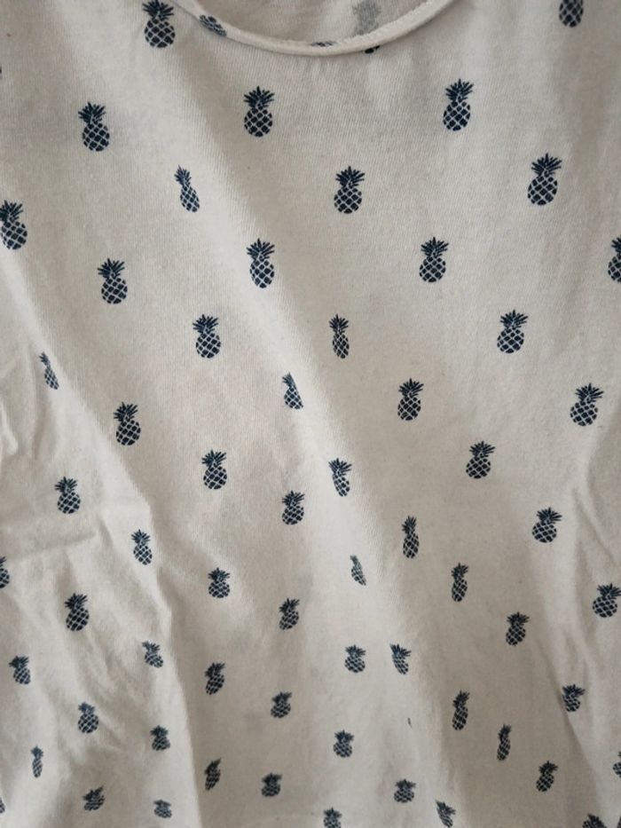 T-shirt vertbaudet ananas - photo numéro 2
