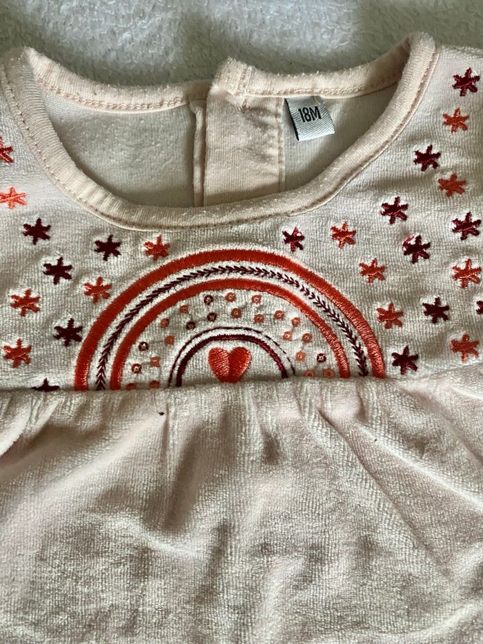 lot de 6 robes/tuniques bébé fille - 18 mois (manches courtes & longues) - photo numéro 4