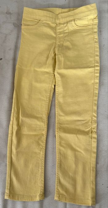 Tregging  jeans  jaune 110