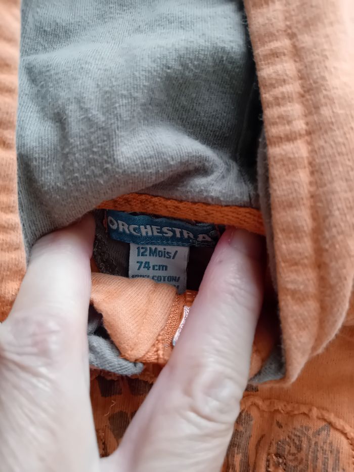 Lot 8 sweats et gilets 12 mois - photo numéro 6