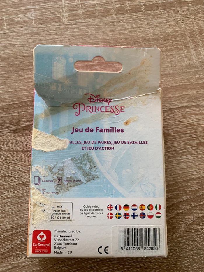 Jeu de familles 4 en 1 Disney Princesse - photo numéro 6