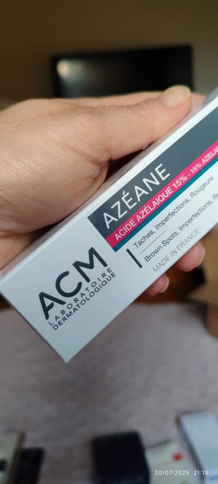 ACM Azéane Crème 15% Acide Azélaïque Anti-Tâches Imperfections et Rougeurs 30ml - photo numéro 8