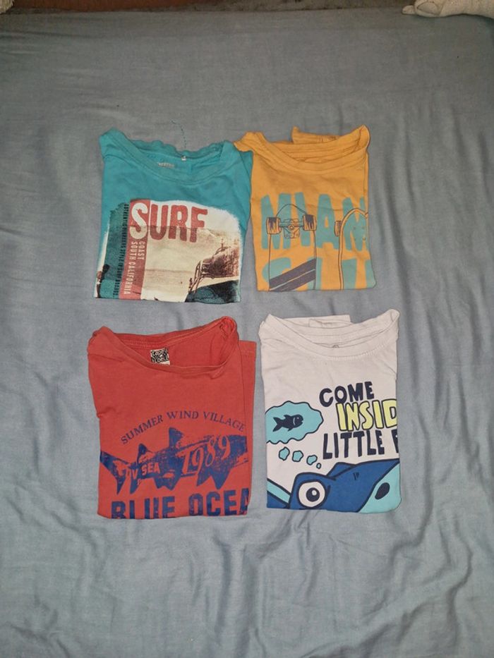 Lot 4 Tee-shirt 6 ans