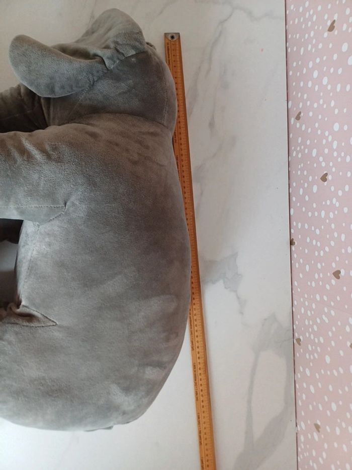 Peluche éléphant grande taille - photo numéro 3