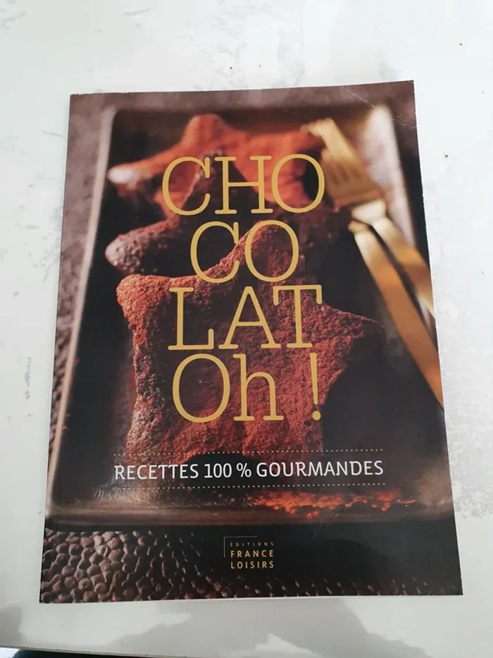 Livre chocolat recette 100% gourmandes