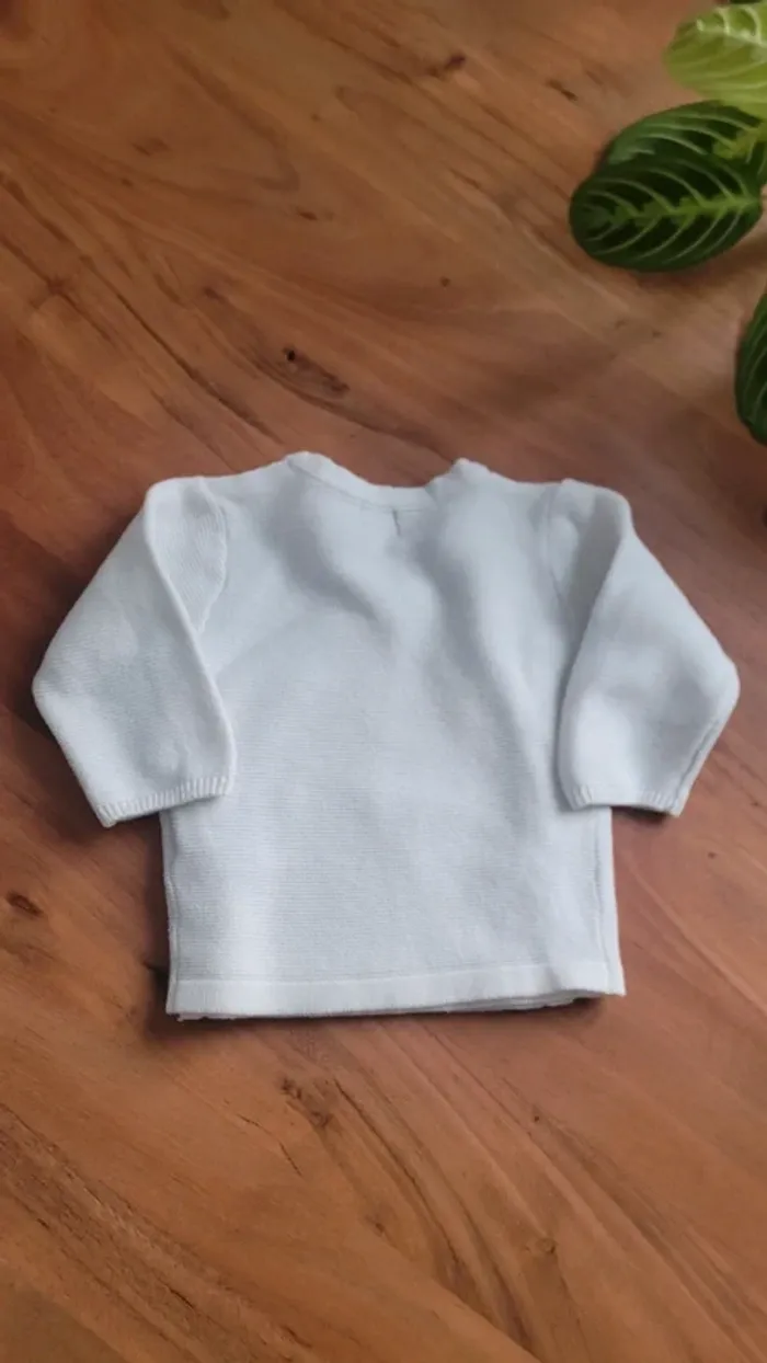 Gilet en coton 1 mois neuf - photo numéro 5
